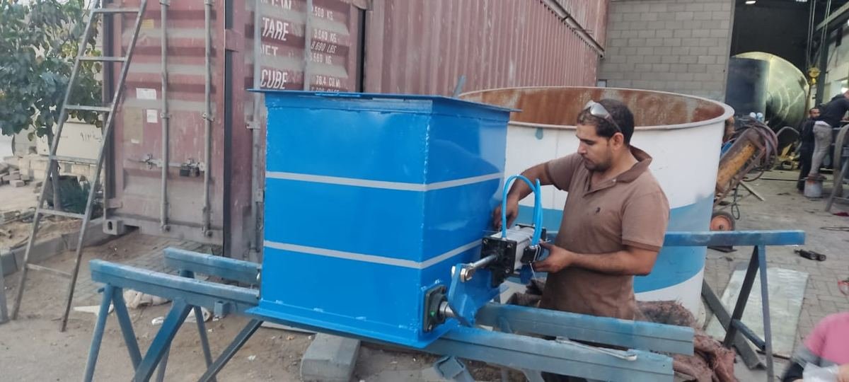 من مشاريع الوسام ستيل لتشكيل المعادن
