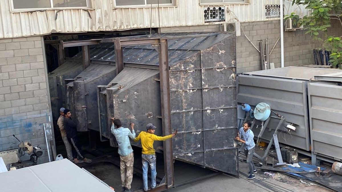 من مشاريع الوسام ستيل لتشكيل المعادن